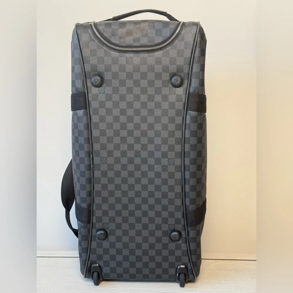 Louis Vuitton Neo Eole 55 Damier Graphite Rolling Duffle Bag